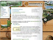 Tablet Screenshot of dewandelsite.nl